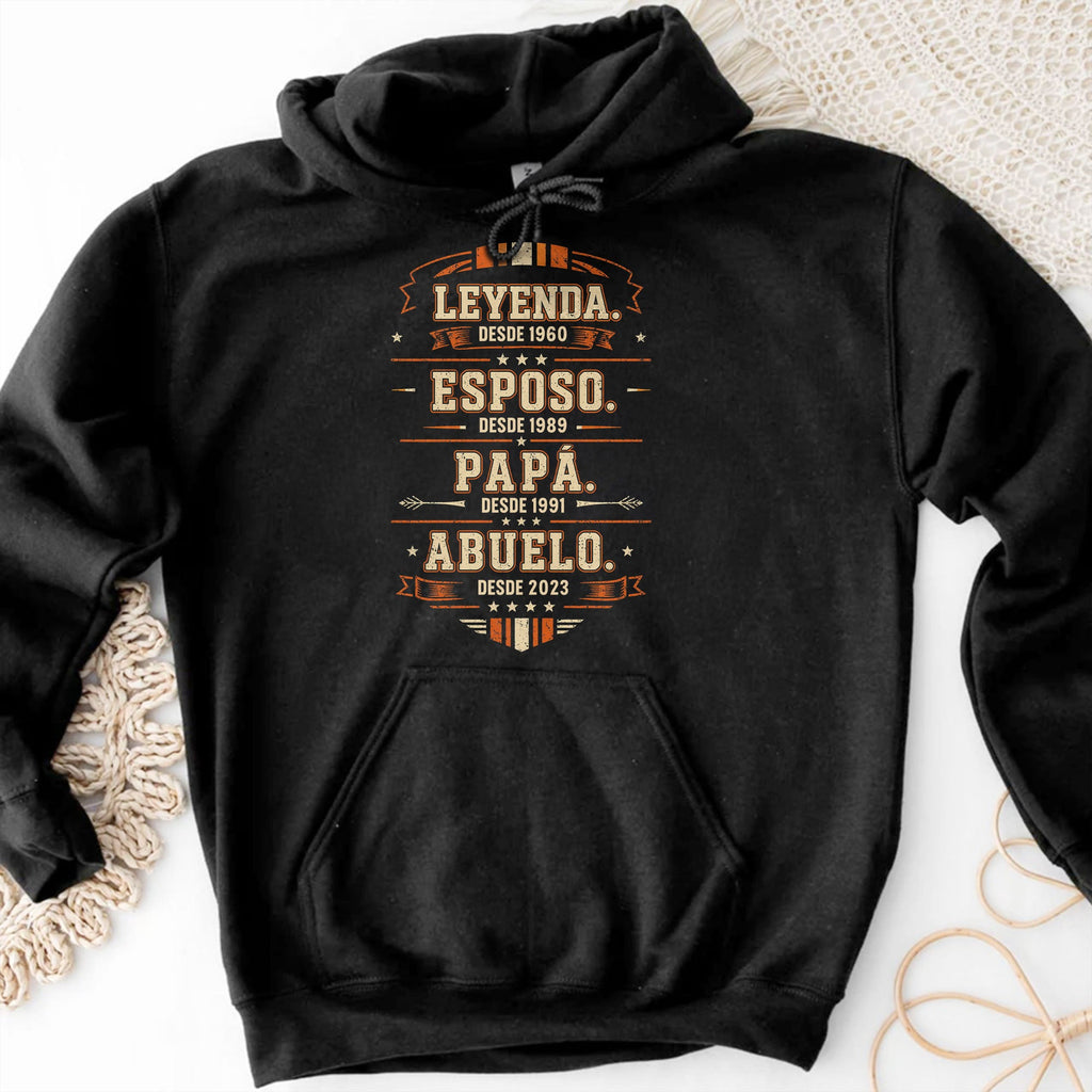 Personalized Custom Unisex T-shirt & Hoodie Gift for Dad Shirt GradoCreations
