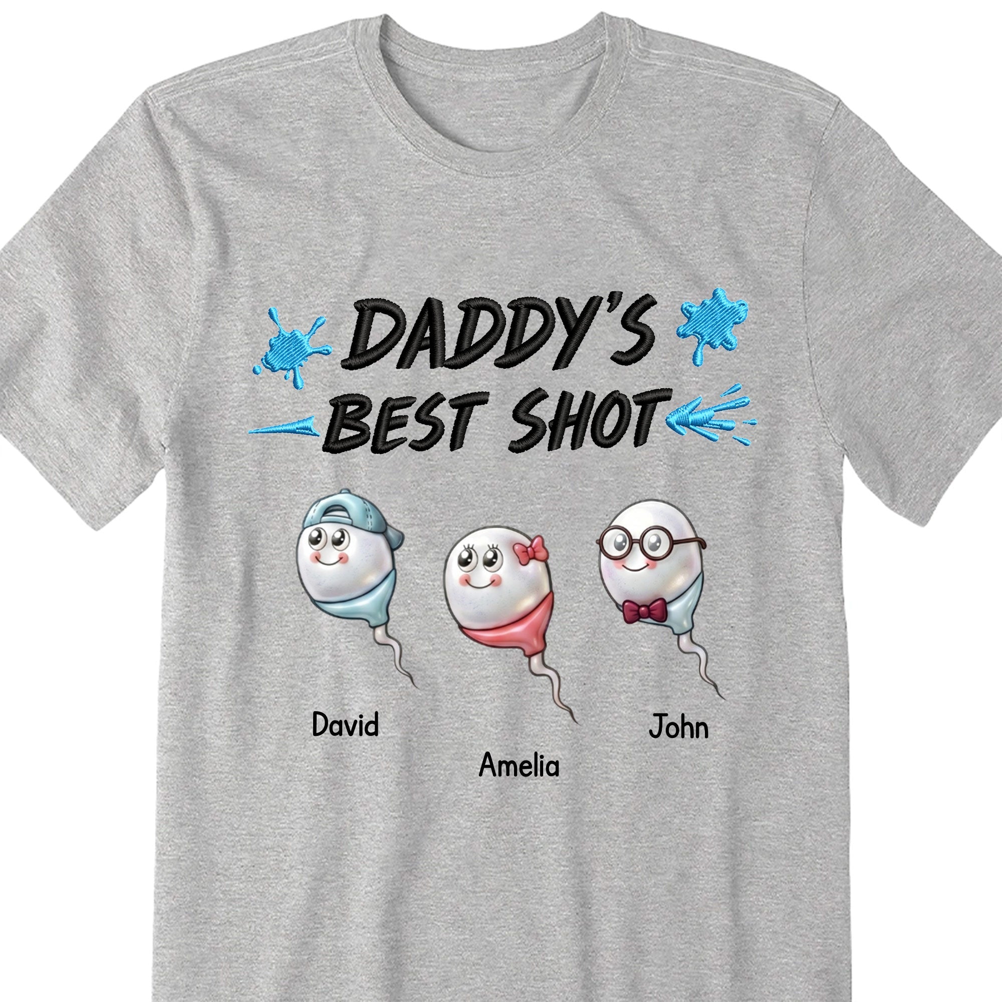 Personalized Custom Unisex T-Shirt Hoodie Gift for Dad Shirt GradoCreations