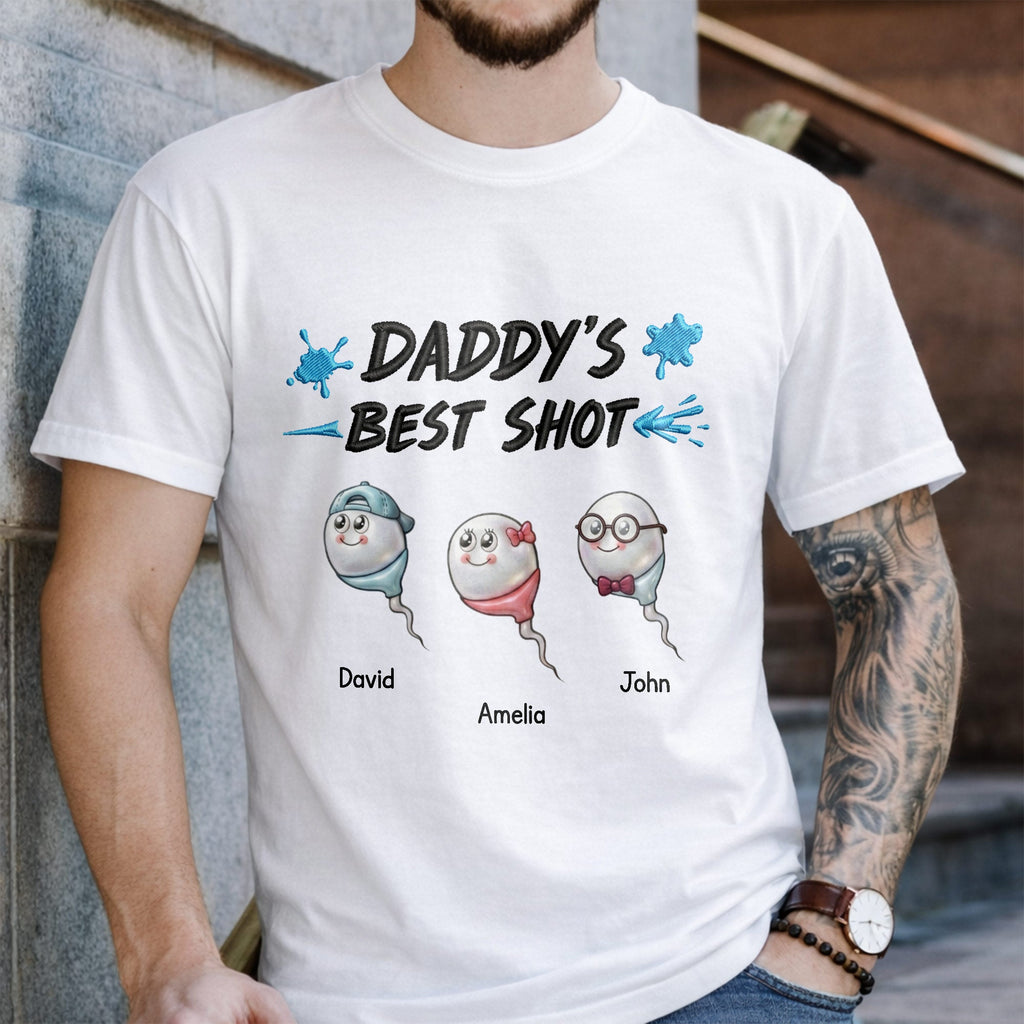 Personalized Custom Unisex T-Shirt Hoodie Gift for Dad Shirt GradoCreations