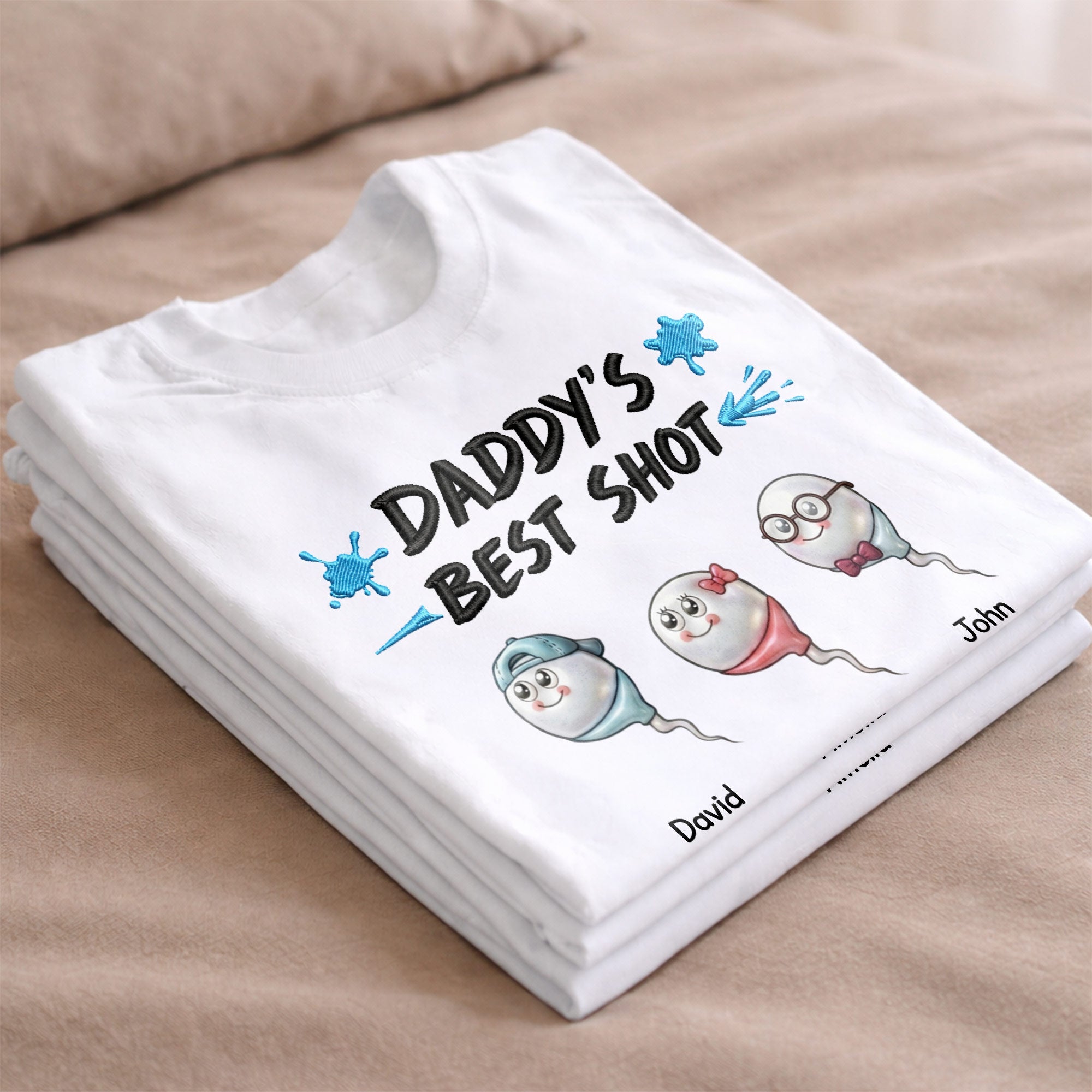 Personalized Custom Unisex T-Shirt Hoodie Gift for Dad Shirt GradoCreations
