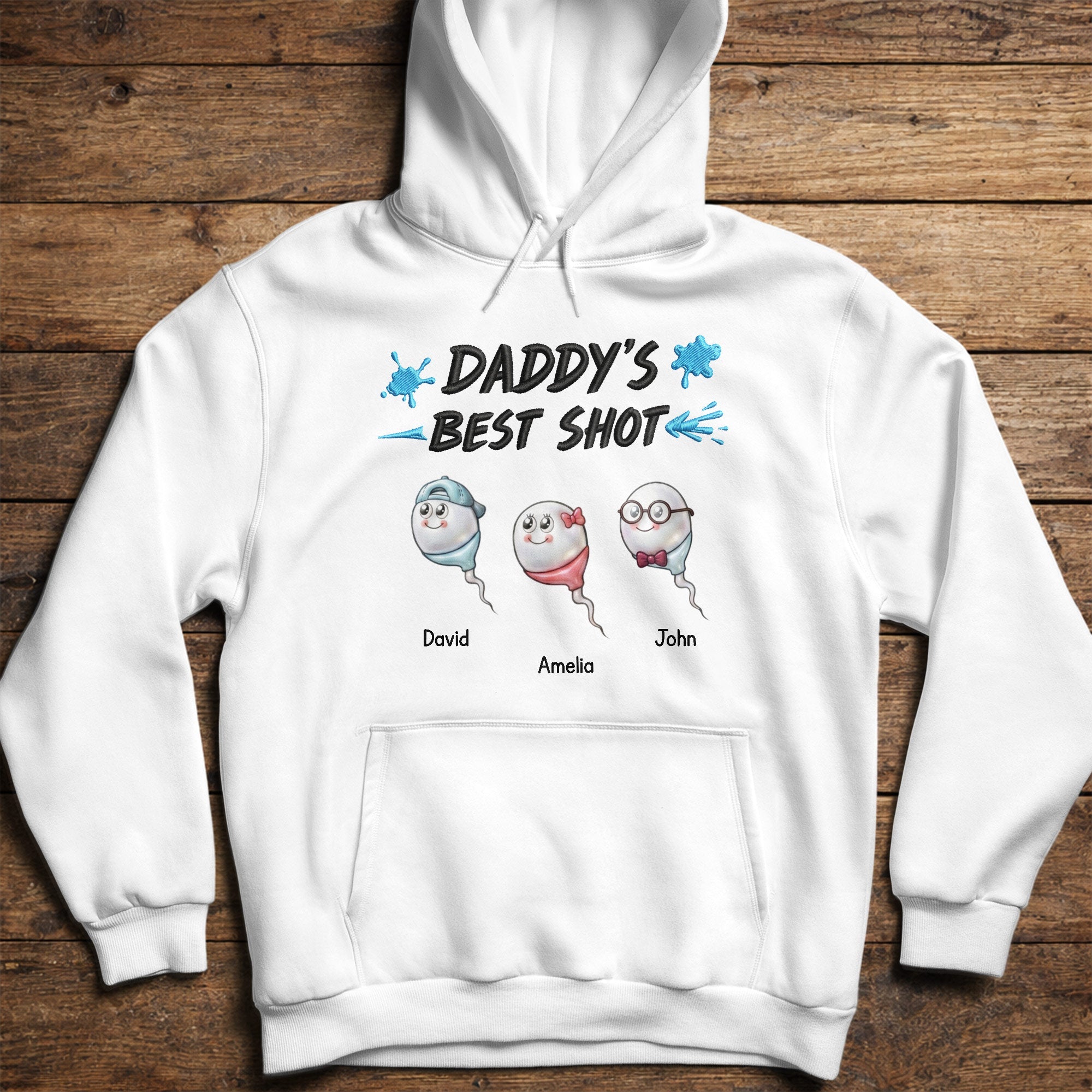 Personalized Custom Unisex T-Shirt Hoodie Gift for Dad Shirt GradoCreations