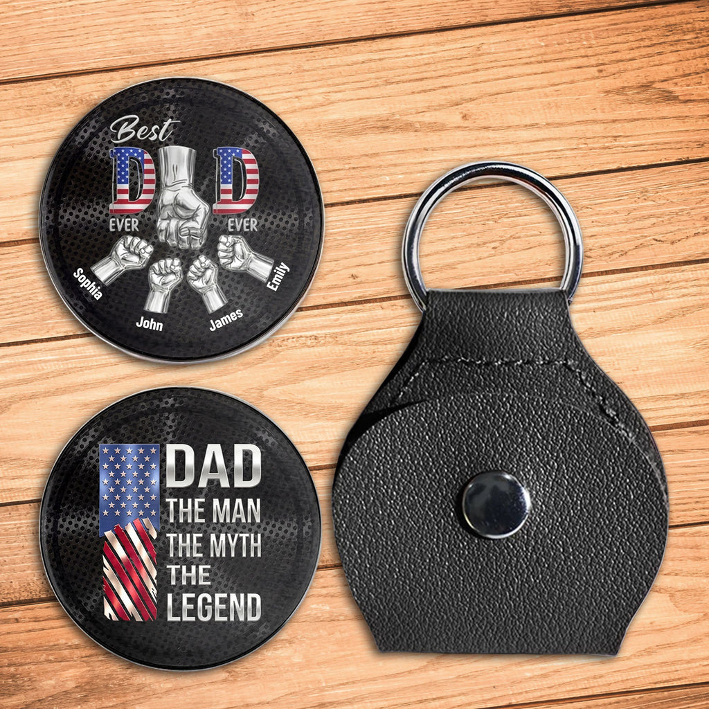 Personalized Pocket Hug Custom Keepsake Gift for Dad Pocket Hug GradoCreations