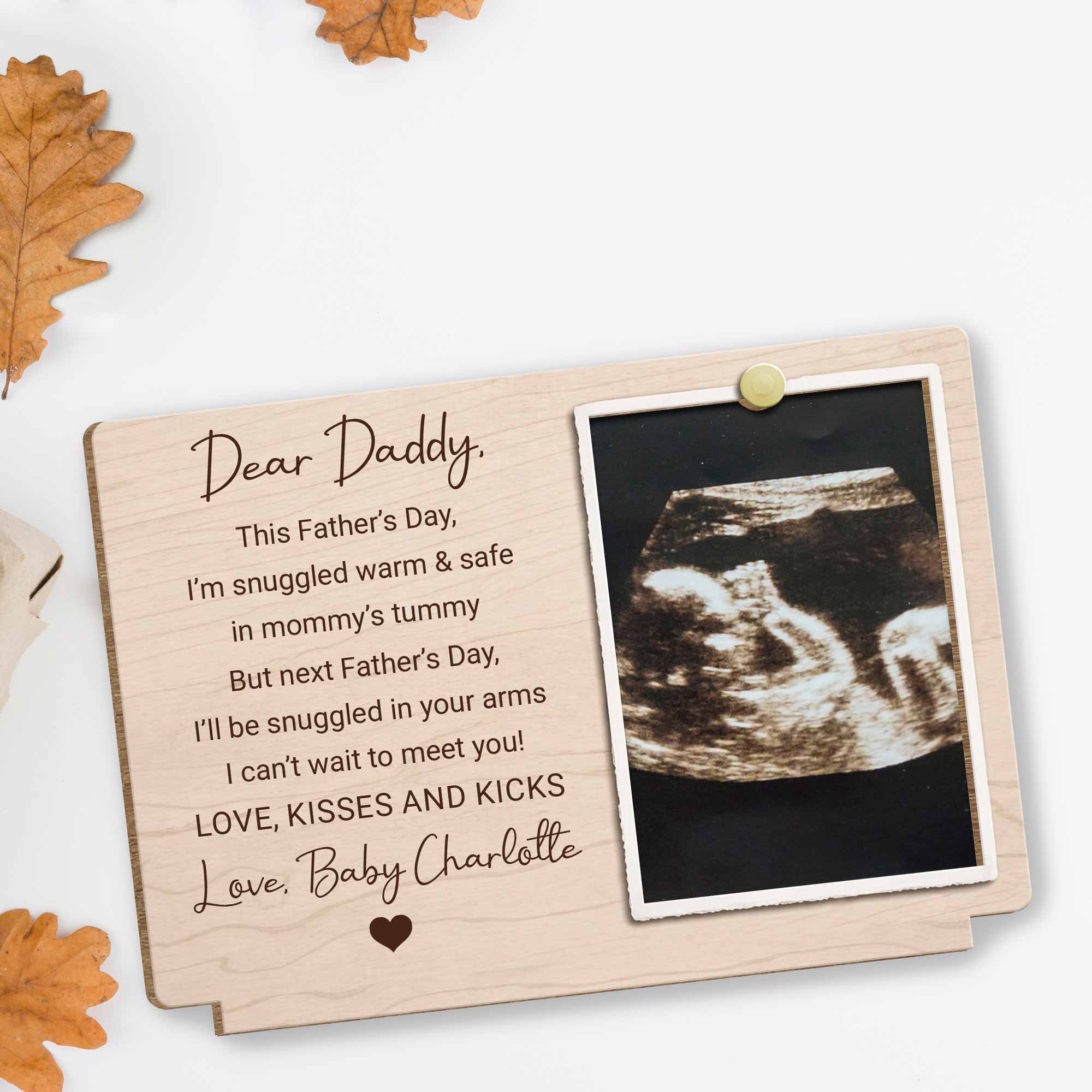 Personalized Wood Plaque Custom Photo Gift for Dad Father's Day Wood Plaque GradoCreations