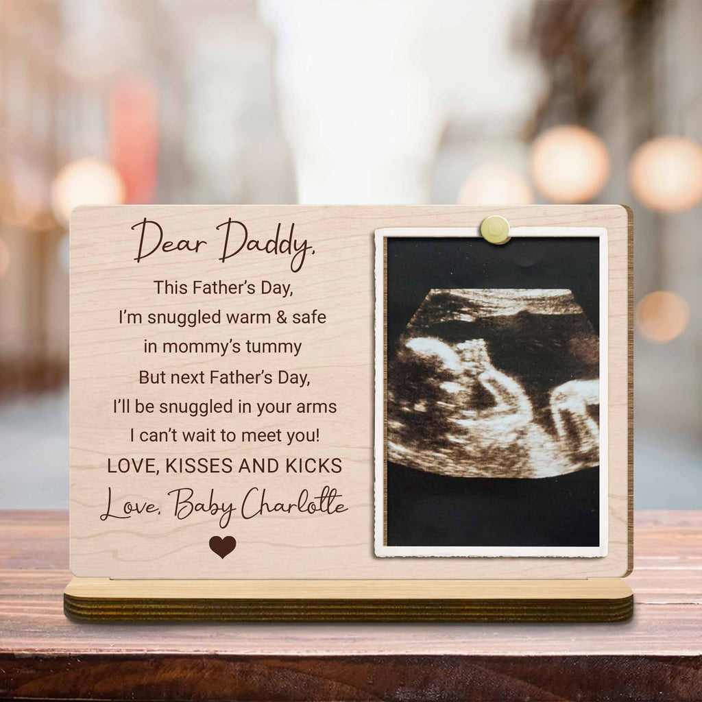 Personalized Wood Plaque Custom Photo Gift for Dad Father's Day Wood Plaque GradoCreations