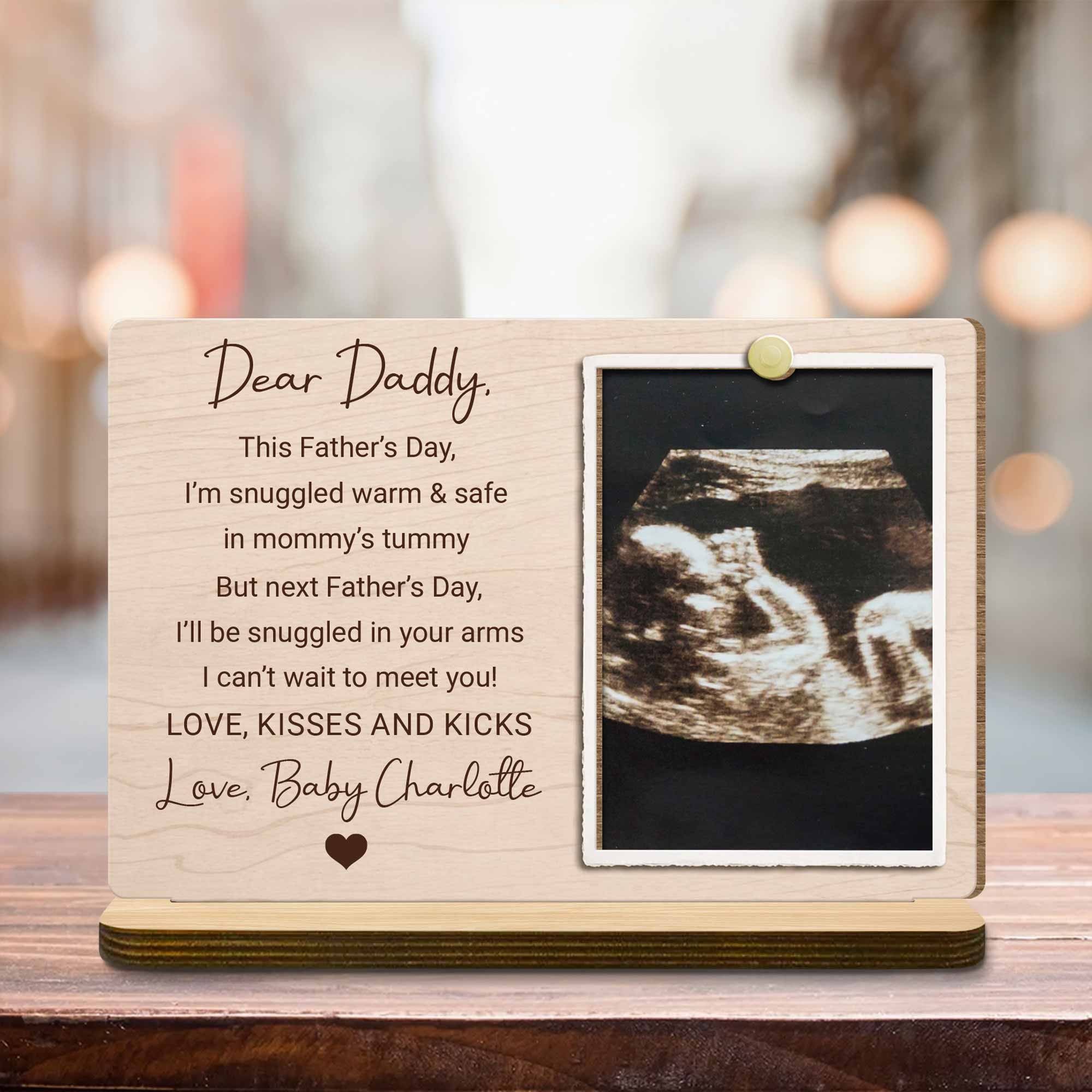 Personalized Wood Plaque Custom Photo Gift for Dad Father's Day Wood Plaque GradoCreations