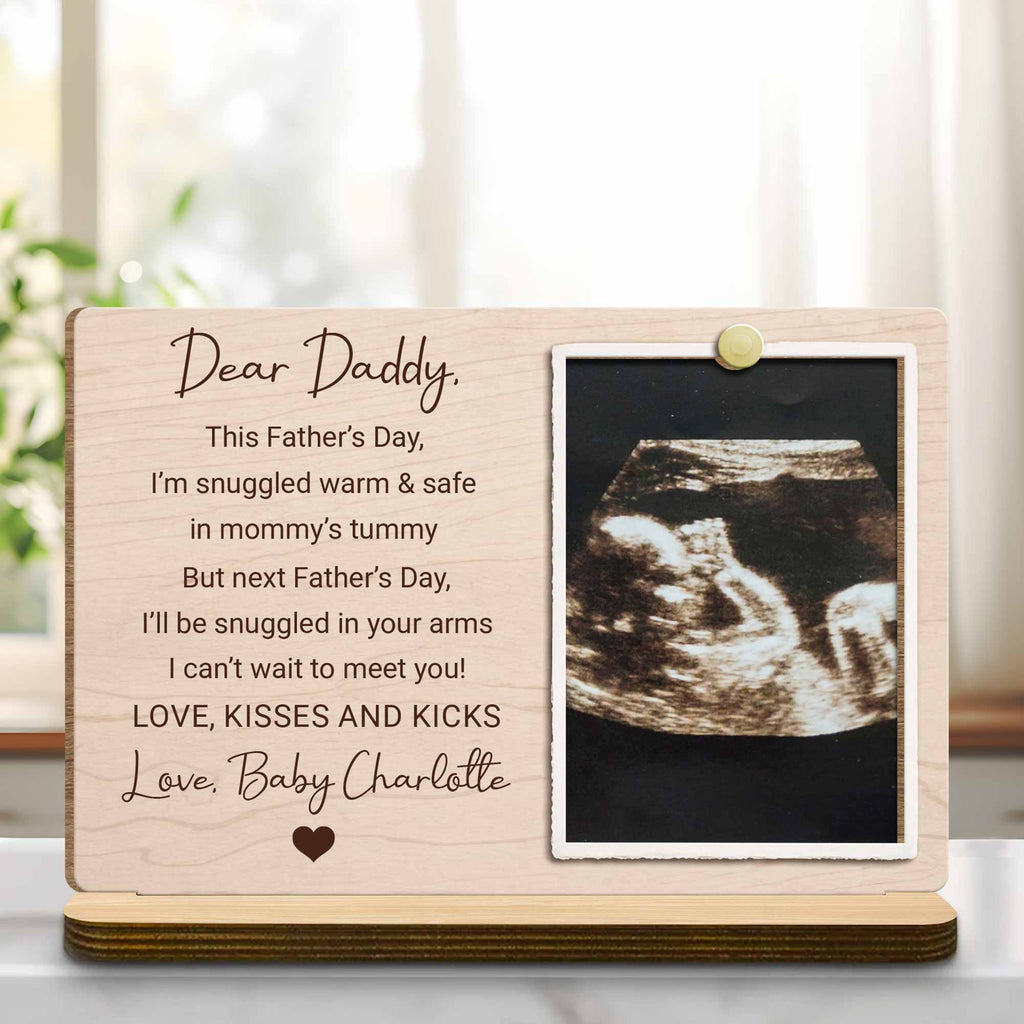 Personalized Wood Plaque Custom Photo Gift for Dad Father's Day Wood Plaque GradoCreations