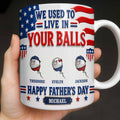Personalized Funny Coffee Mug Custom Message Gift for Dad Edge-to-edge Mug GradoCreations