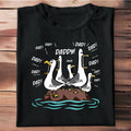 Personalized Funny Father's Day Hoodie T-Shirt Gift for Dad Shirt GradoCreations
