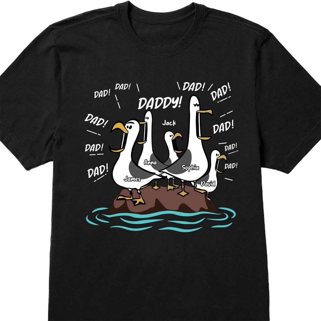 Personalized Funny Father's Day Hoodie T-Shirt Gift for Dad Shirt GradoCreations