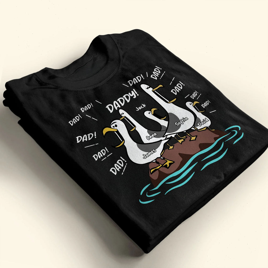 Personalized Funny Father's Day Hoodie T-Shirt Gift for Dad Shirt GradoCreations