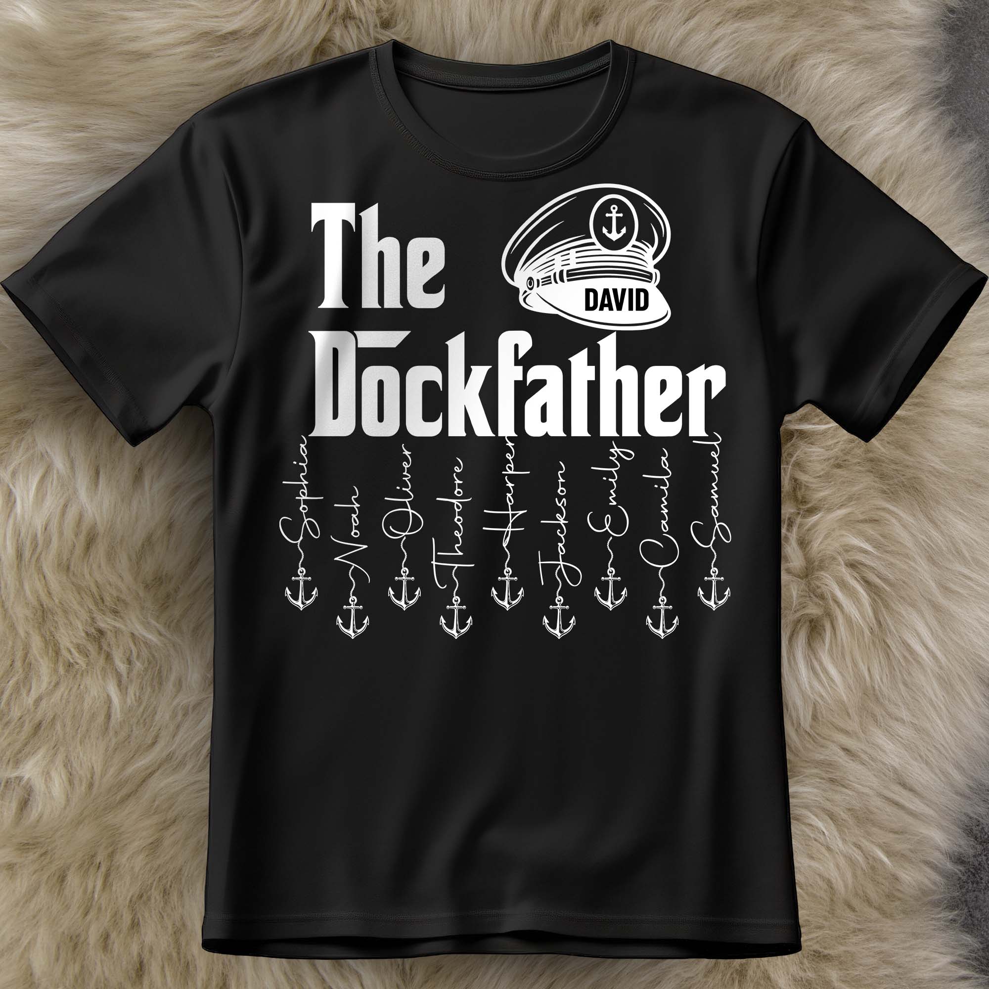 Personalized Custom T-Shirt Hoodie Unique Gift for Dad Shirt GradoCreations