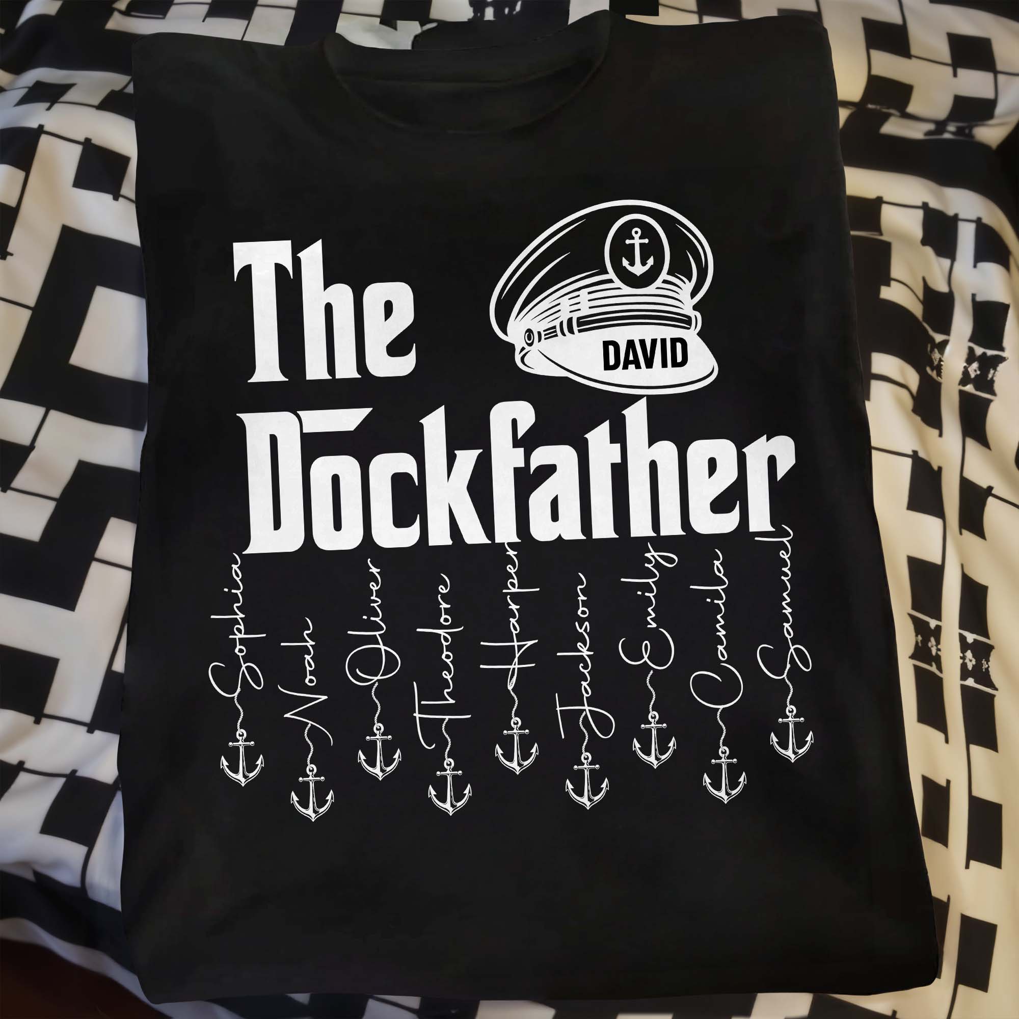 Personalized Custom T-Shirt Hoodie Unique Gift for Dad Shirt GradoCreations