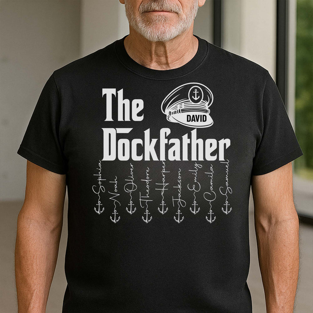 Personalized Custom T-Shirt Hoodie Unique Gift for Dad Shirt GradoCreations