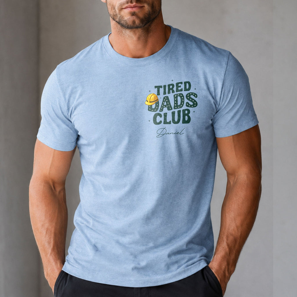 Personalized T-Shirt for Dad with Custom Text & Design T-Shirt Font and Back GradoCreations