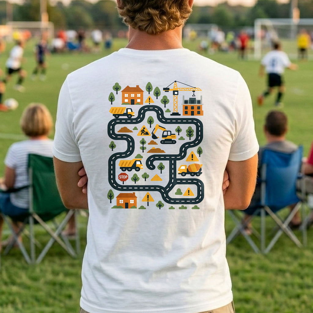 Personalized T-Shirt for Dad with Custom Text & Design T-Shirt Font and Back GradoCreations