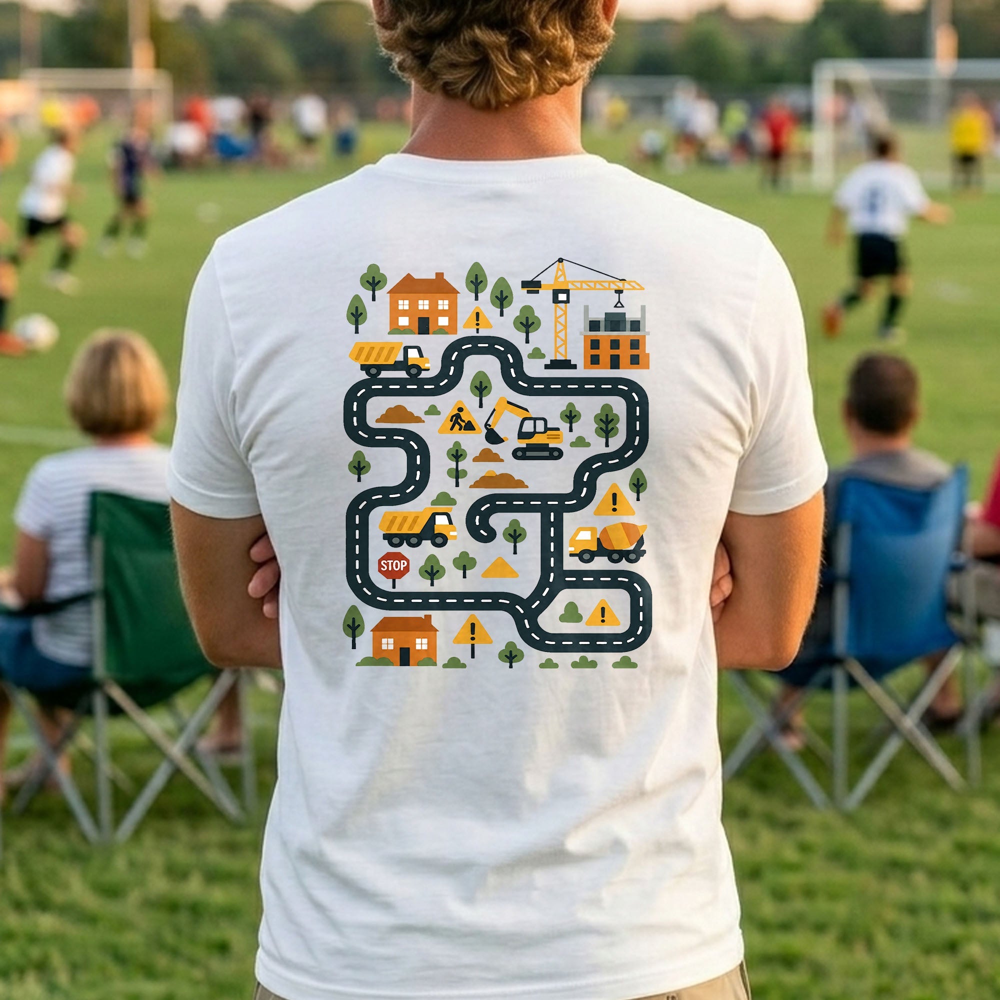 Personalized T-Shirt for Dad with Custom Text & Design T-Shirt Font and Back GradoCreations