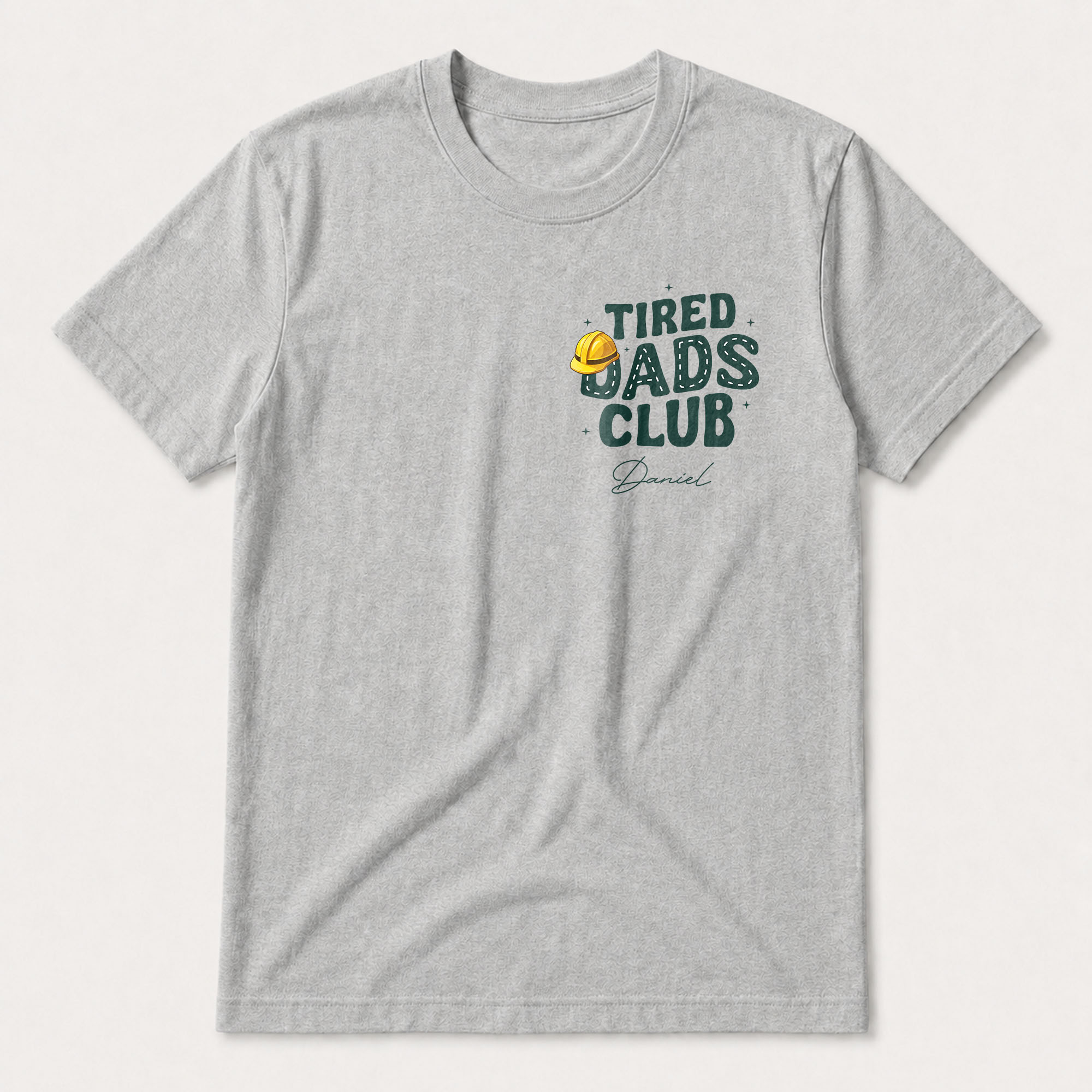 Personalized T-Shirt for Dad with Custom Text & Design T-Shirt Font and Back GradoCreations