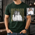 Personalized Best Dad Ever Custom Photo Shirt or Hoodie Shirt GradoCreations
