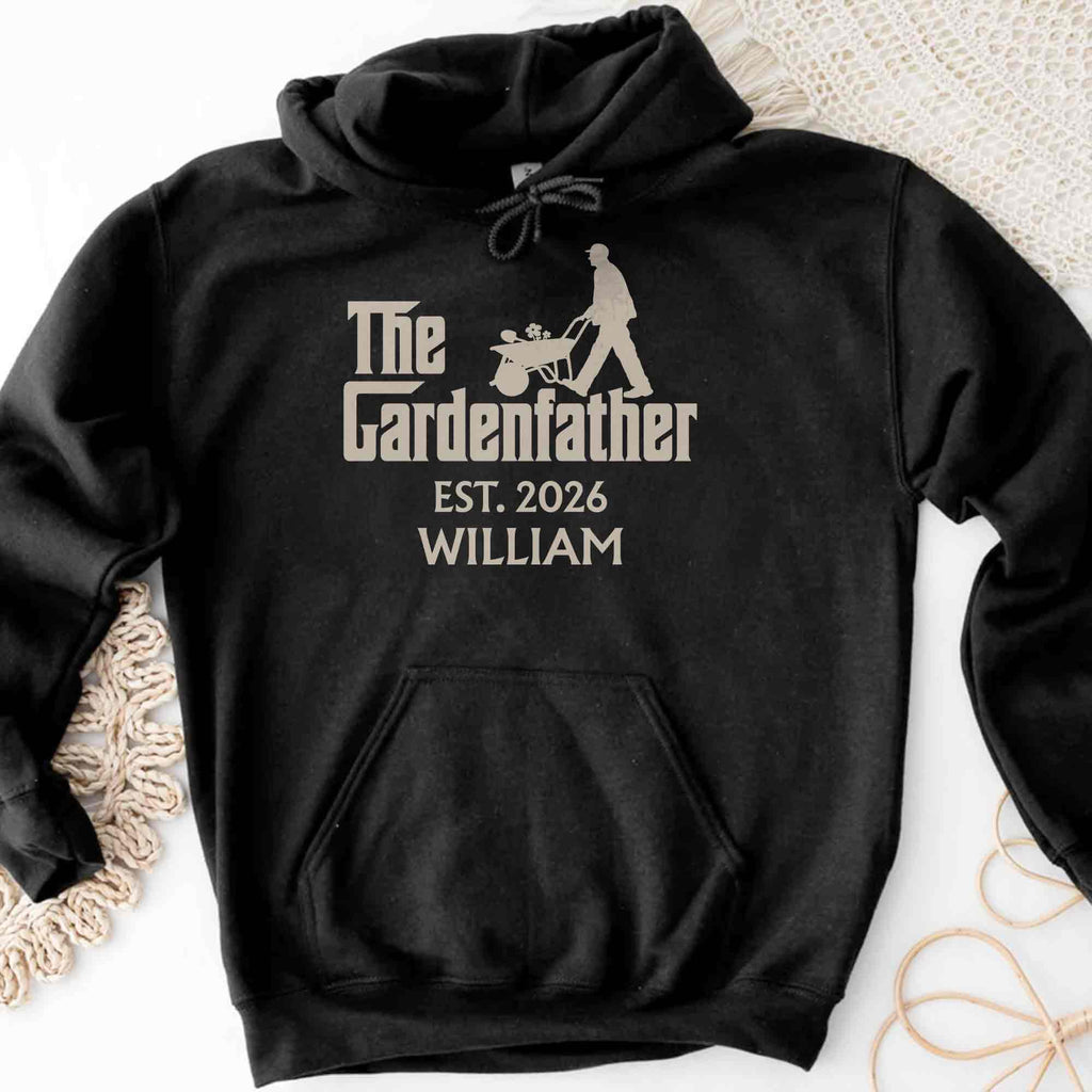 Personalized Gardener T-Shirt Hoodie Custom Gift for Dad Shirt GradoCreations