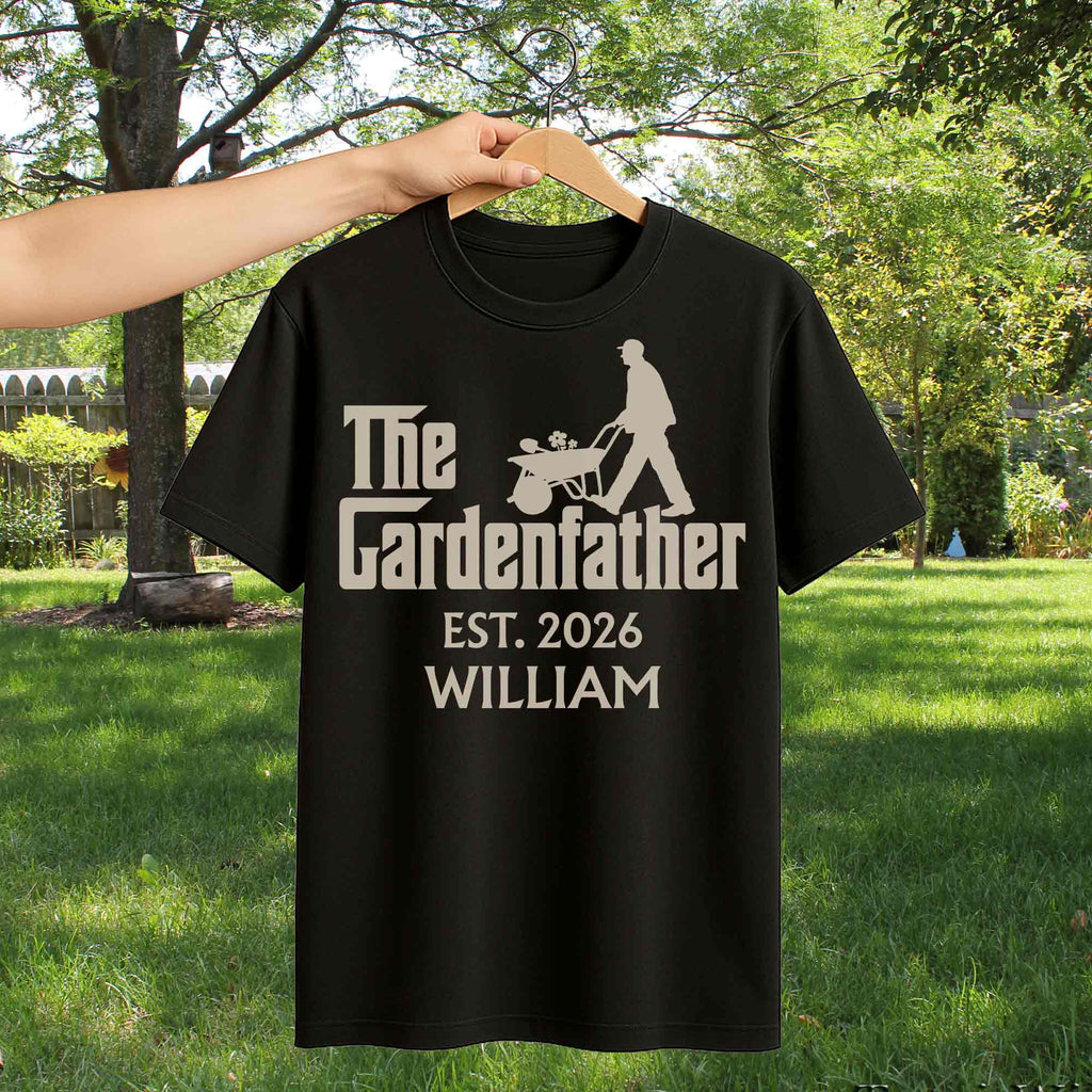 Personalized Gardener T-Shirt Hoodie Custom Gift for Dad Shirt GradoCreations