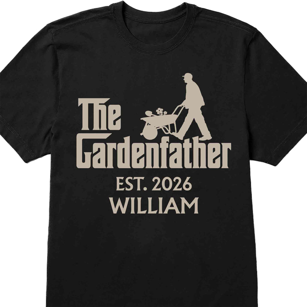 Personalized Gardener T-Shirt Hoodie Custom Gift for Dad Shirt GradoCreations
