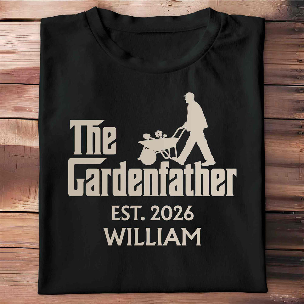 Personalized Gardener T-Shirt Hoodie Custom Gift for Dad Shirt GradoCreations