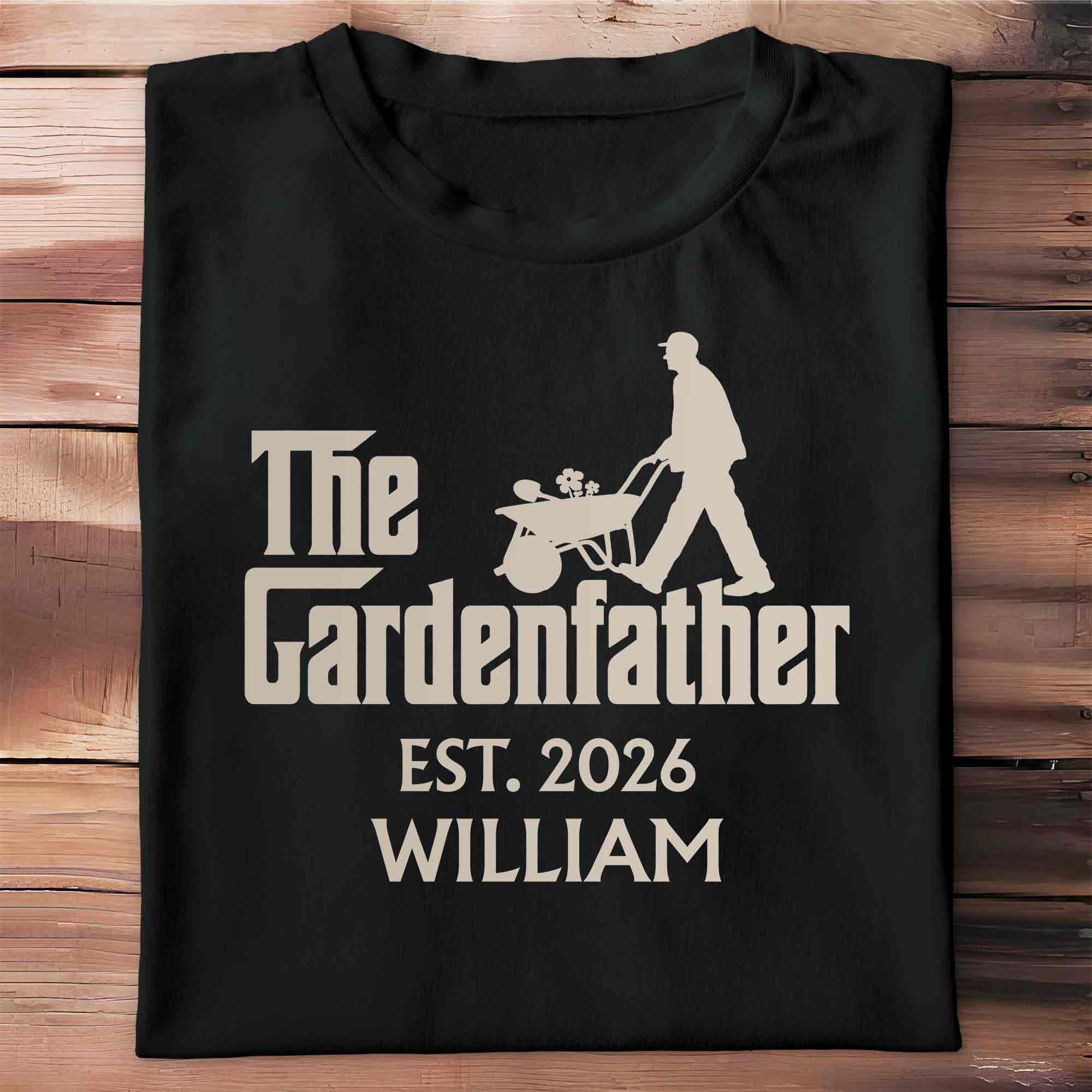 Personalized Gardener T-Shirt Hoodie Custom Gift for Dad Shirt GradoCreations