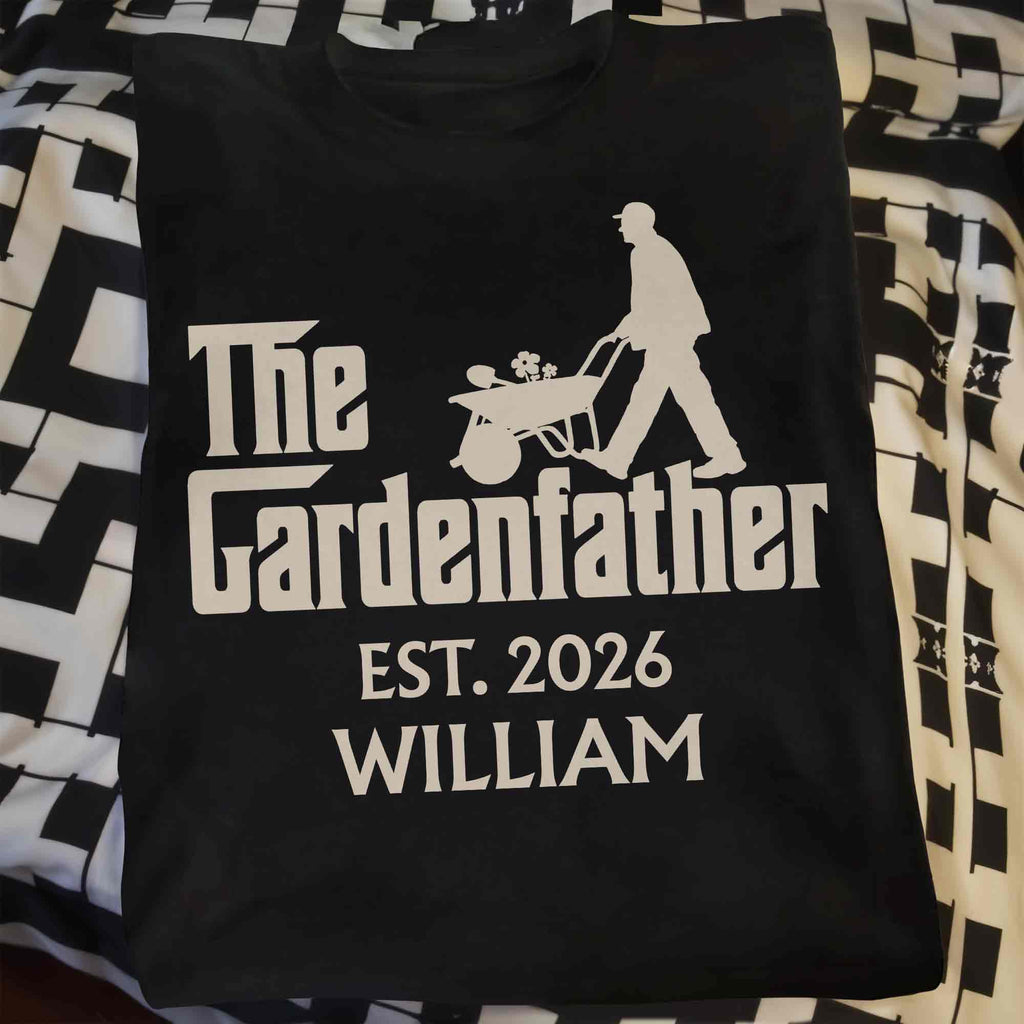 Personalized Gardener T-Shirt Hoodie Custom Gift for Dad Shirt GradoCreations