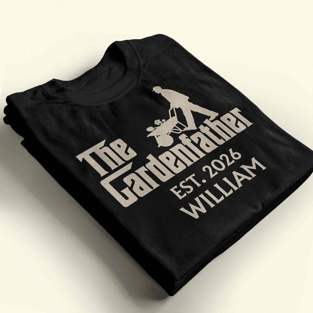 Personalized Gardener T-Shirt Hoodie Custom Gift for Dad Shirt GradoCreations