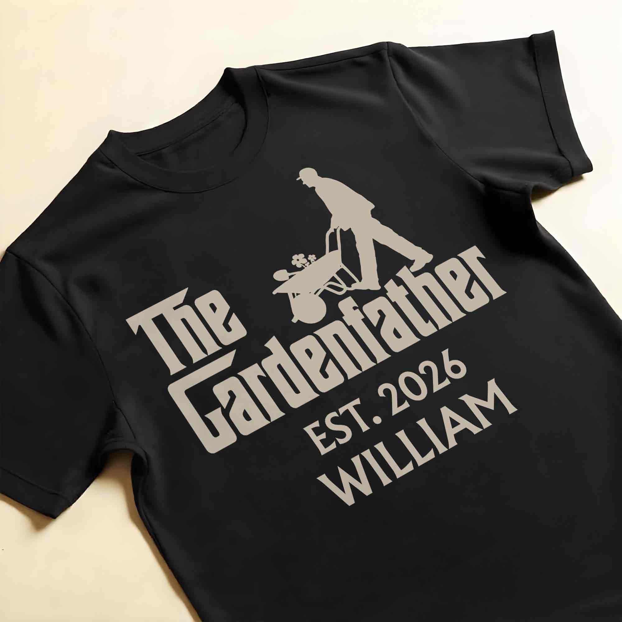 Personalized Gardener T-Shirt Hoodie Custom Gift for Dad Shirt GradoCreations