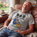 Personalized Unisex T-shirt Hoodie Gift for Dad - Custom Sloth Design Shirt GradoCreations