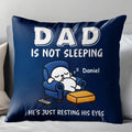 Personalized Custom Pillow for Dad Embroidery Effect Gift Pillow GradoCreations