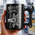 Personalized Wrench Handle Mug Custom Name Gift for Dad Wrench Handle Mug GradoCreations