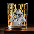 Personalized Custom Whiskey Glass Photo Upload Gift for Dad Whiskey Glass GradoCreations