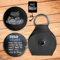 Personalized Ultrasound Photo Pocket Hug Custom Gift for Dad Pocket Hug GradoCreations