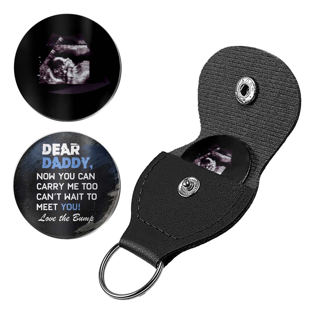 Personalized Ultrasound Photo Pocket Hug Custom Gift for Dad Pocket Hug GradoCreations