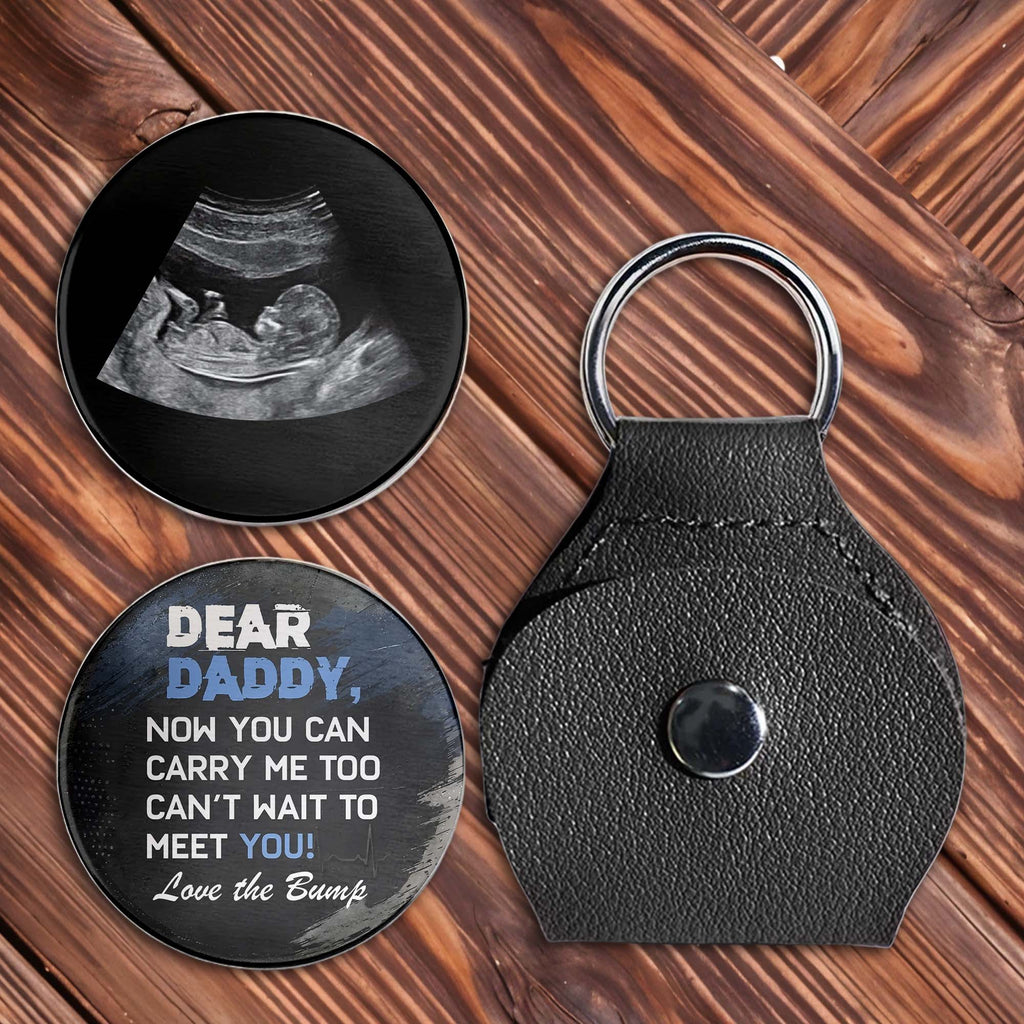 Personalized Ultrasound Photo Pocket Hug Custom Gift for Dad Pocket Hug GradoCreations