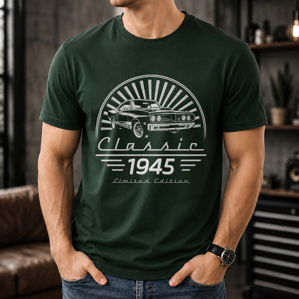 Personalized Custom Unisex T-shirt Hoodie Vintage Muscle Car Gift for Dad Shirt GradoCreations