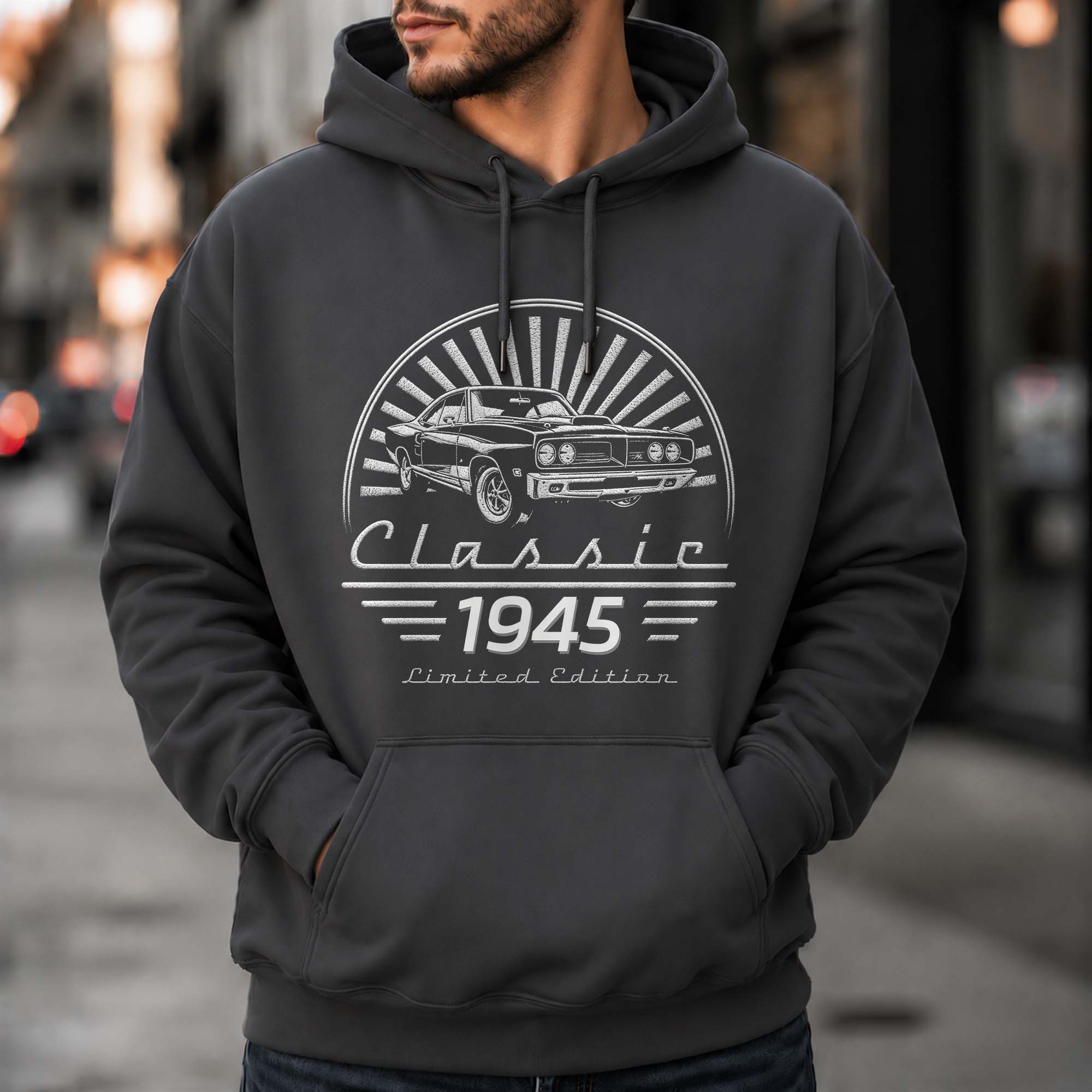 Personalized Custom Unisex T-shirt Hoodie Vintage Muscle Car Gift for Dad Shirt GradoCreations