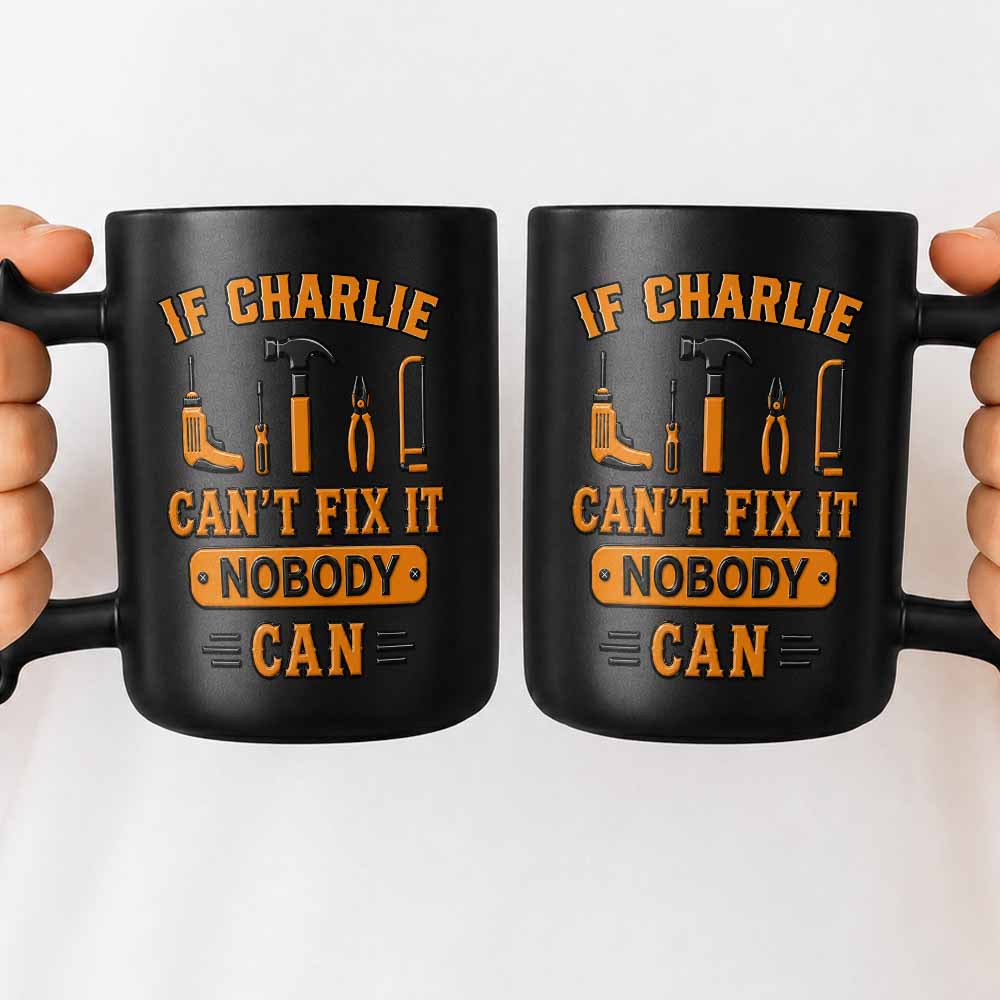 Personalized Wrench Handle Coffee Mug Custom Gift for Dad Wrench Handle Mug GradoCreations