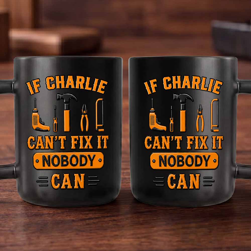 Personalized Wrench Handle Coffee Mug Custom Gift for Dad Wrench Handle Mug GradoCreations