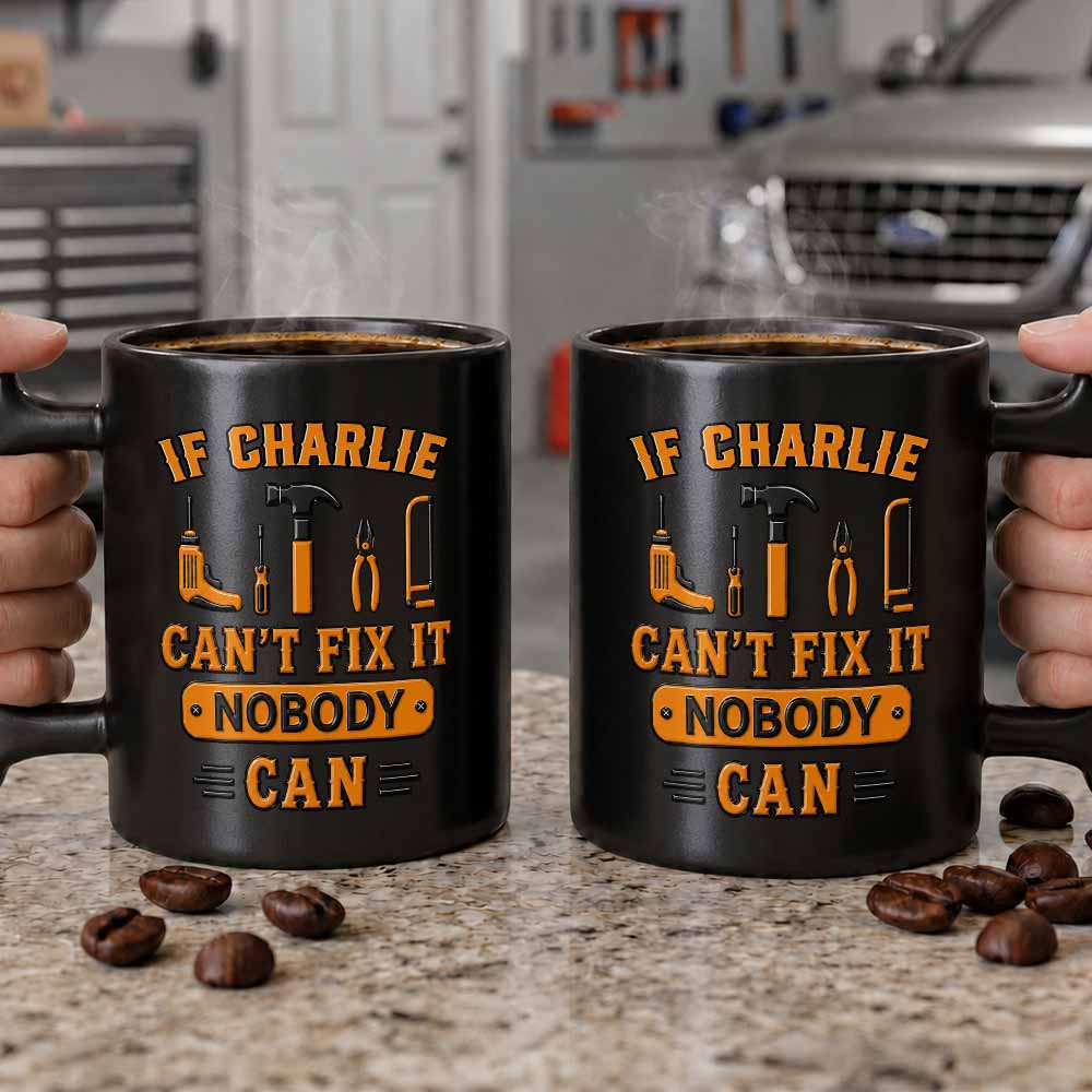 Personalized Wrench Handle Coffee Mug Custom Gift for Dad Wrench Handle Mug GradoCreations