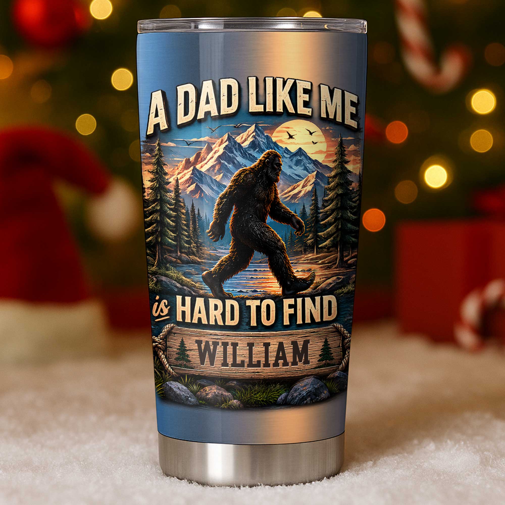 Personalized 20oz Stainless Steel Tumbler for Dad Gift 20oz Tumbler GradoCreations