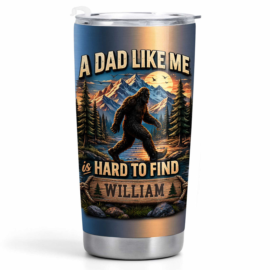 Personalized 20oz Stainless Steel Tumbler for Dad Gift 20oz Tumbler GradoCreations
