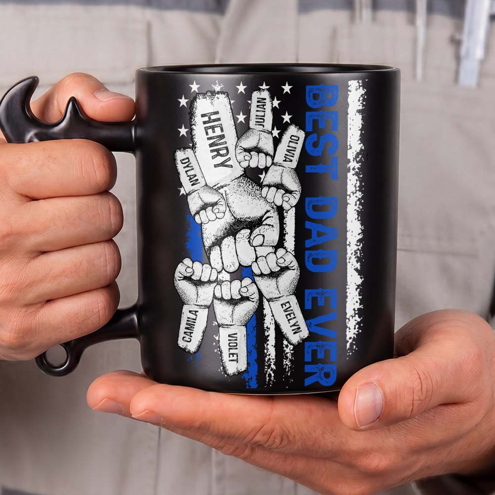 Personalized Wrench Handle Coffee Mug Custom Name Gift for Dad Wrench Handle Mug GradoCreations