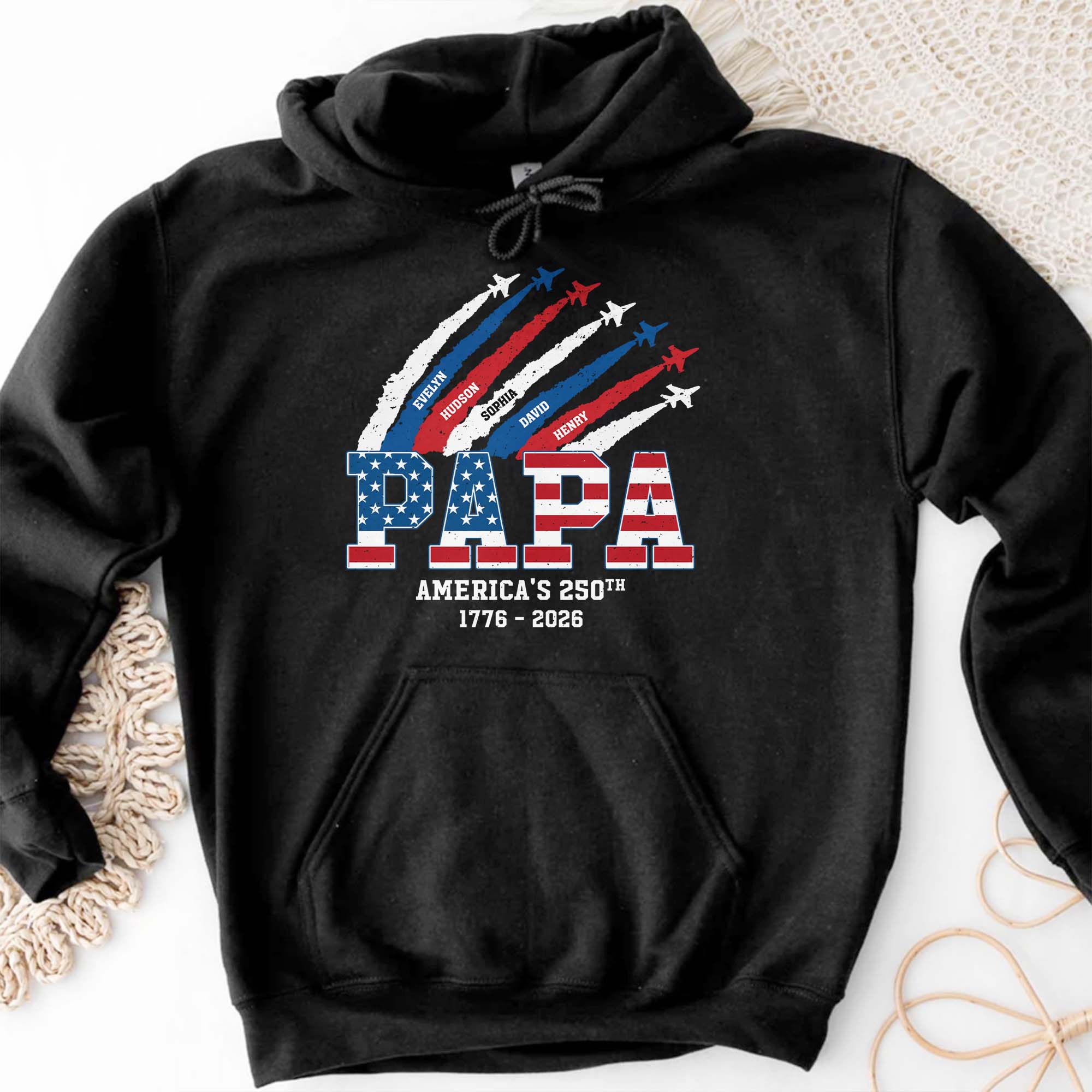 Personalized Fighter Jets T-Shirt & Hoodie Gift for Dad Shirt GradoCreations
