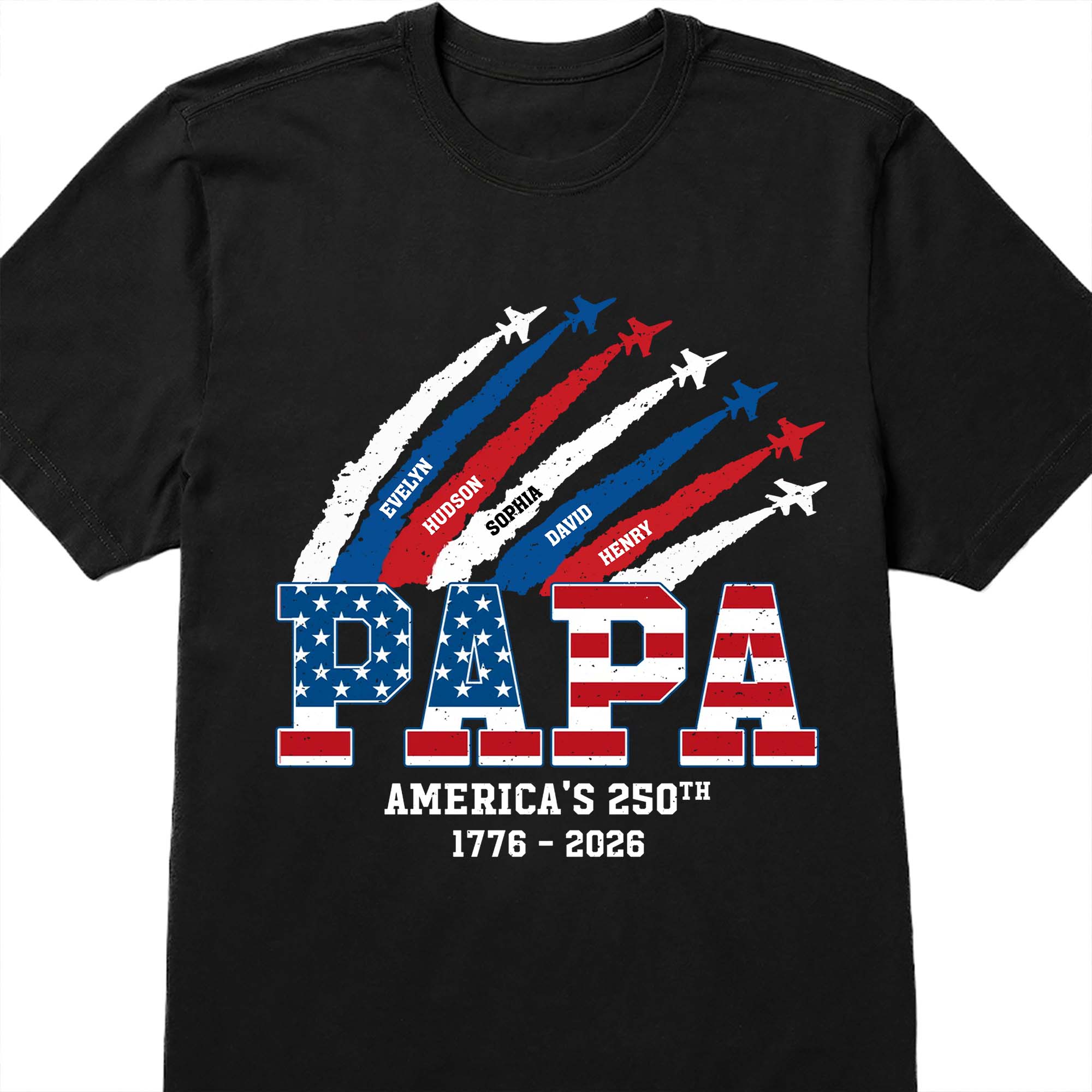 Personalized Fighter Jets T-Shirt & Hoodie Gift for Dad Shirt GradoCreations