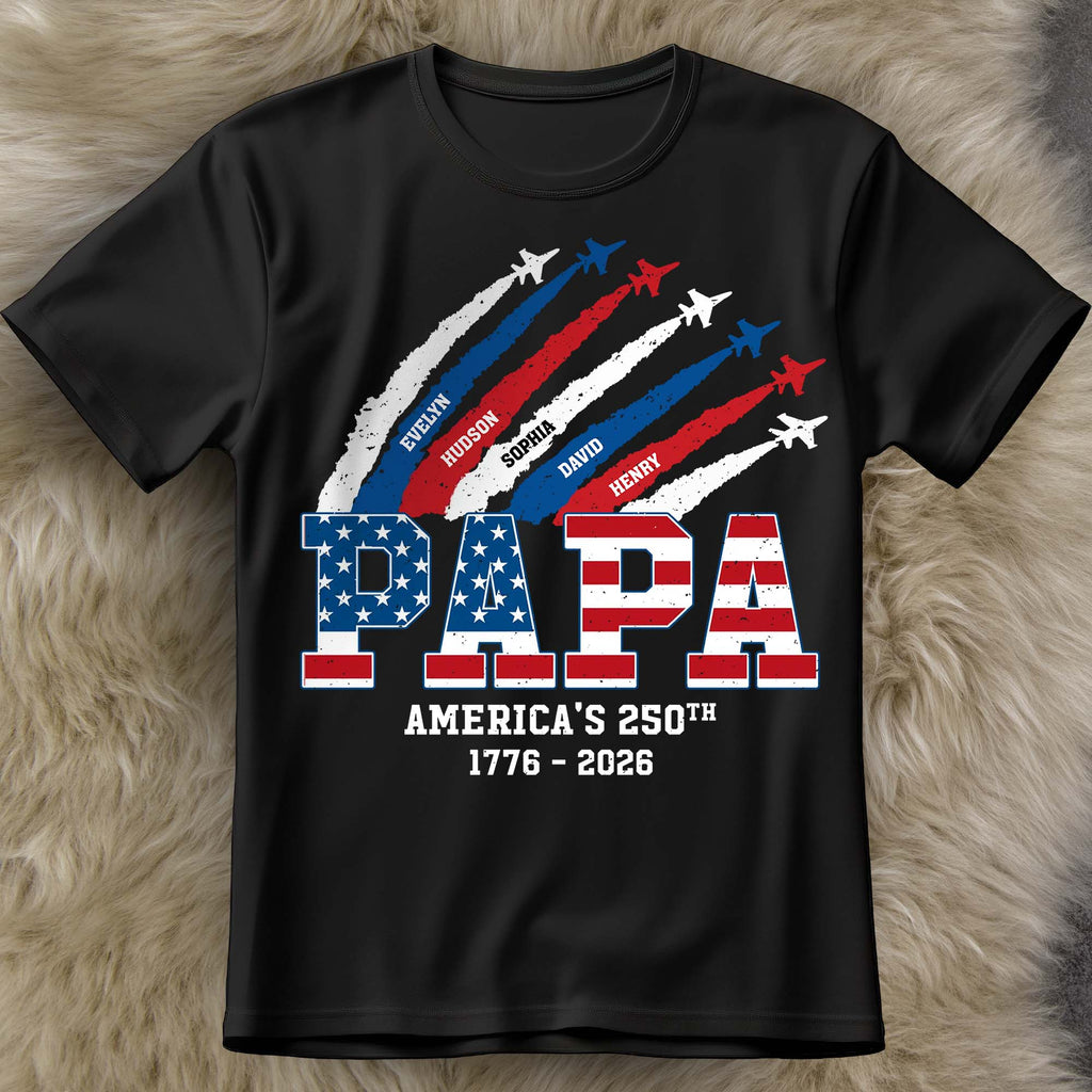 Personalized Fighter Jets T-Shirt & Hoodie Gift for Dad Shirt GradoCreations