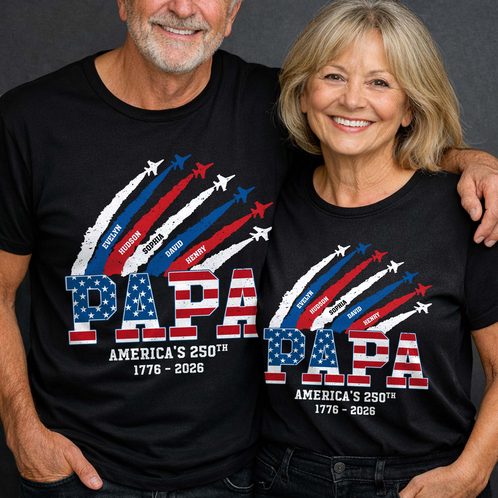 Personalized Fighter Jets T-Shirt & Hoodie Gift for Dad Shirt GradoCreations