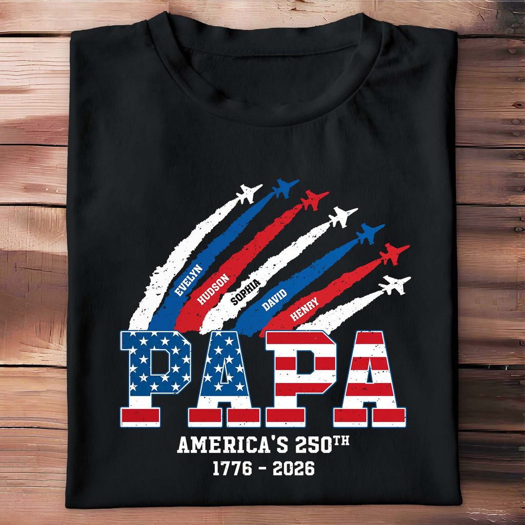 Personalized Fighter Jets T-Shirt & Hoodie Gift for Dad Shirt GradoCreations